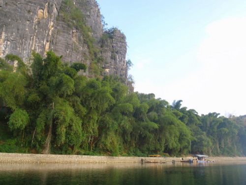 River Boat View.